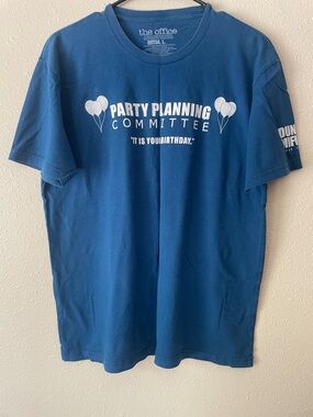 Ripple Junction Blue "Party Planning Committee" Short Sleeve Tee